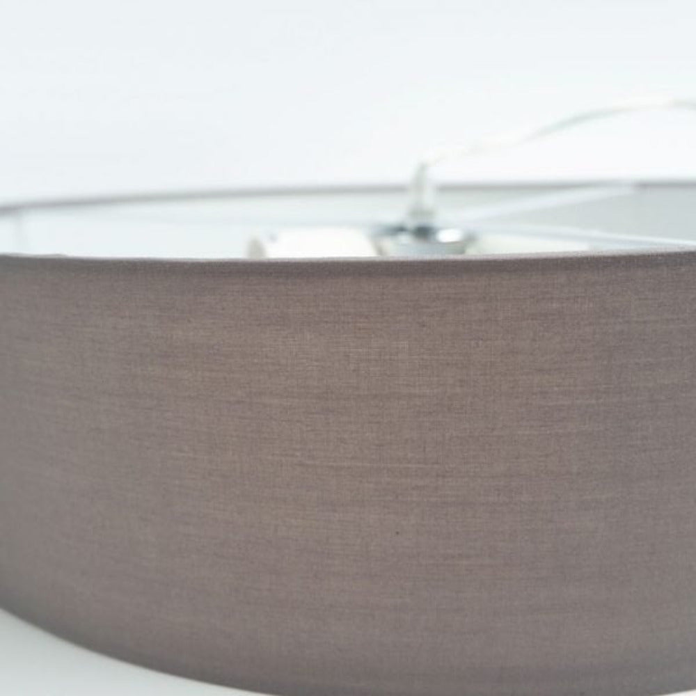 Buy Pendant lights australia - Mara Drum Pendant Light with Grey Shade - LL002PL018GR