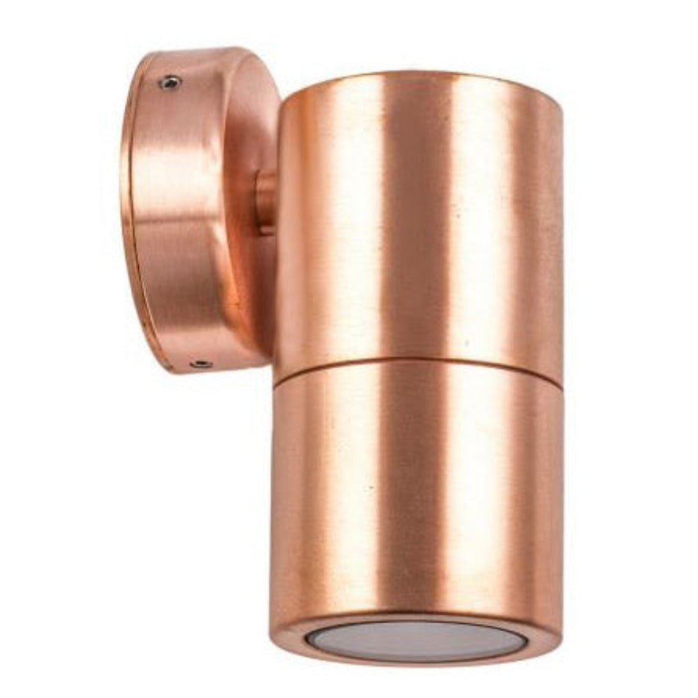 Buy Exterior Spotlights Australia Exterior Spotlight Round Fixed H125mm Solid copper - 2114