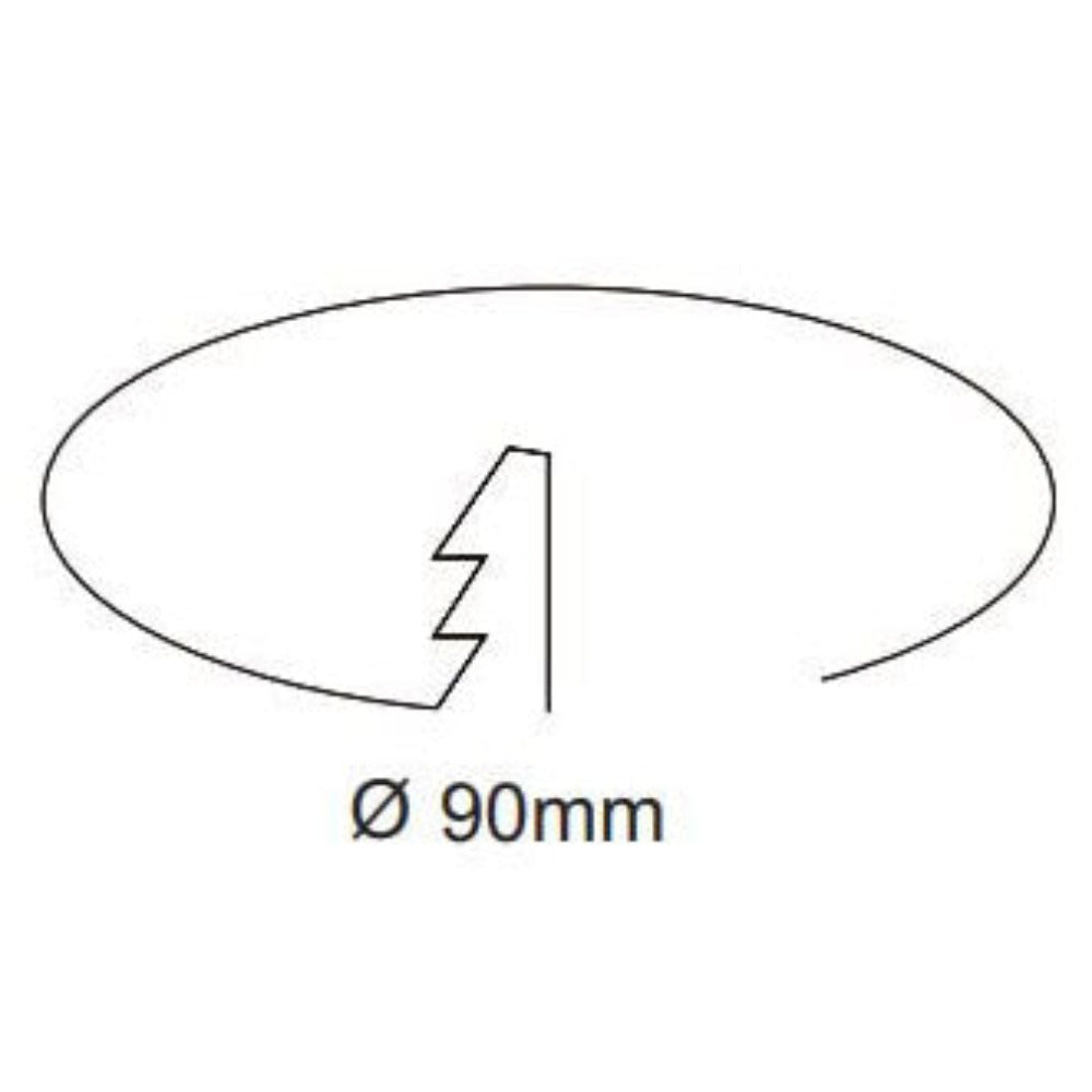 Buy Recessed LED Downlights Australia Recessed LED Downlight W105mm Black 10W 3CCT - DL9415 BK