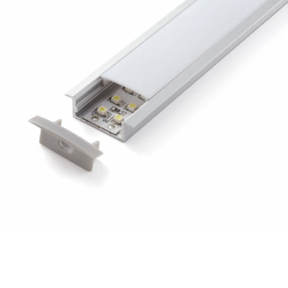 Strip Light Profile L1000mm W30.5mm Opal Aluminum - VB-ALP013-1M