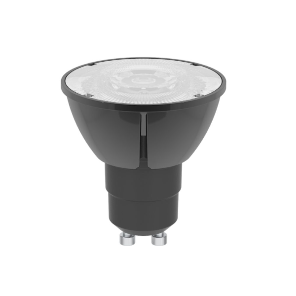 LED Globes 6.5W GU10 240V Black 4000K - VBLGU10-6.5W-4K95