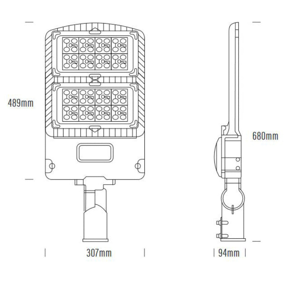 Buy Floodlights Australia 933 Series LED Floodlight 250W Aluminium - AQL-933-F250