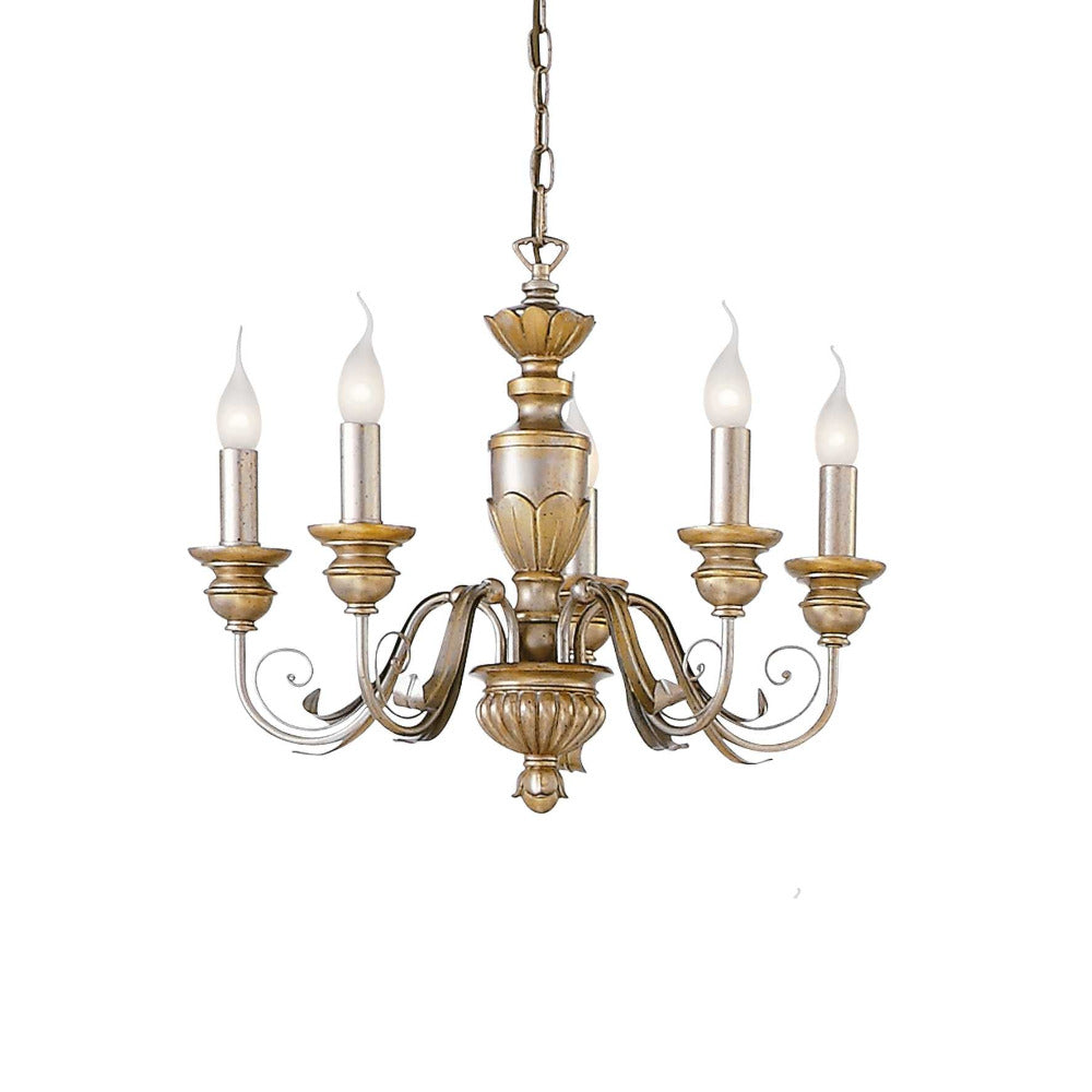 Firenze Sp5 Chandelier 5 Lights Resin / Metal - 0128