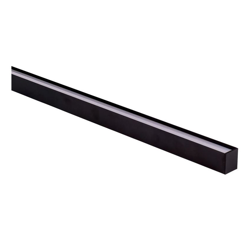 LED Strip Profile H36mm L1m Black Aluminium - HV9693-3136-BLK