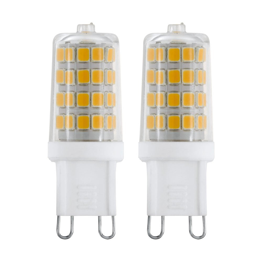 3W G9 LED Lamp 3000K Twin Pack - 11674