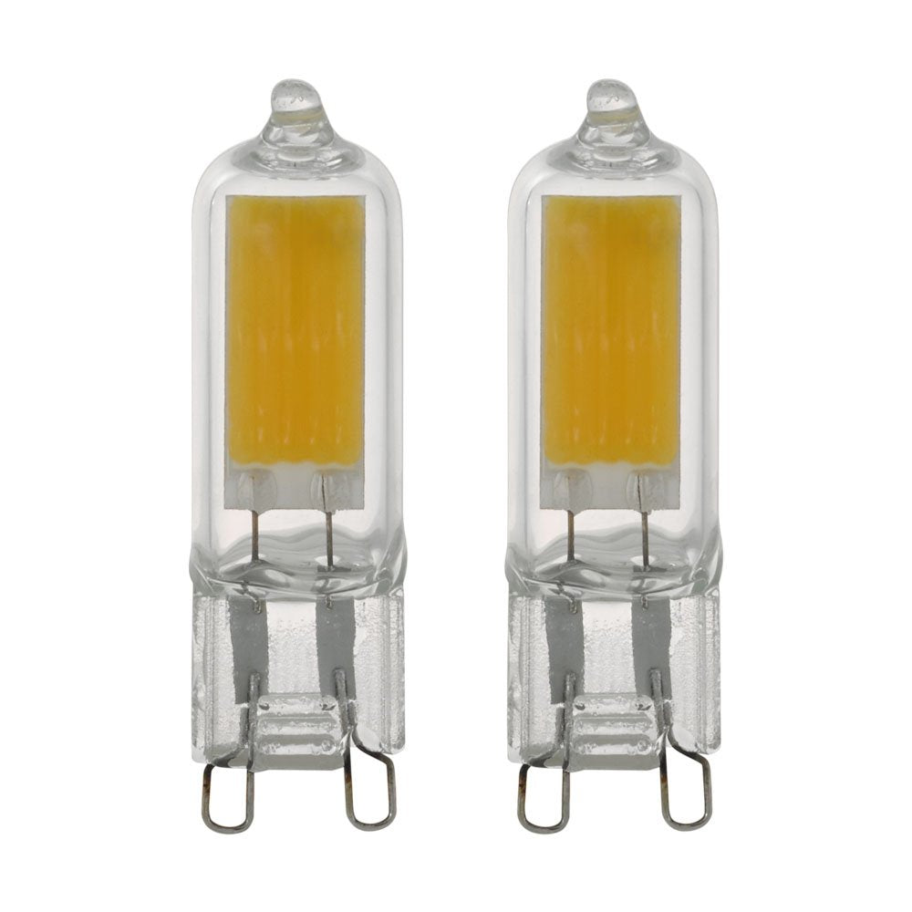 2W G9 LED Lamp 3000K Twin Pack - 11676