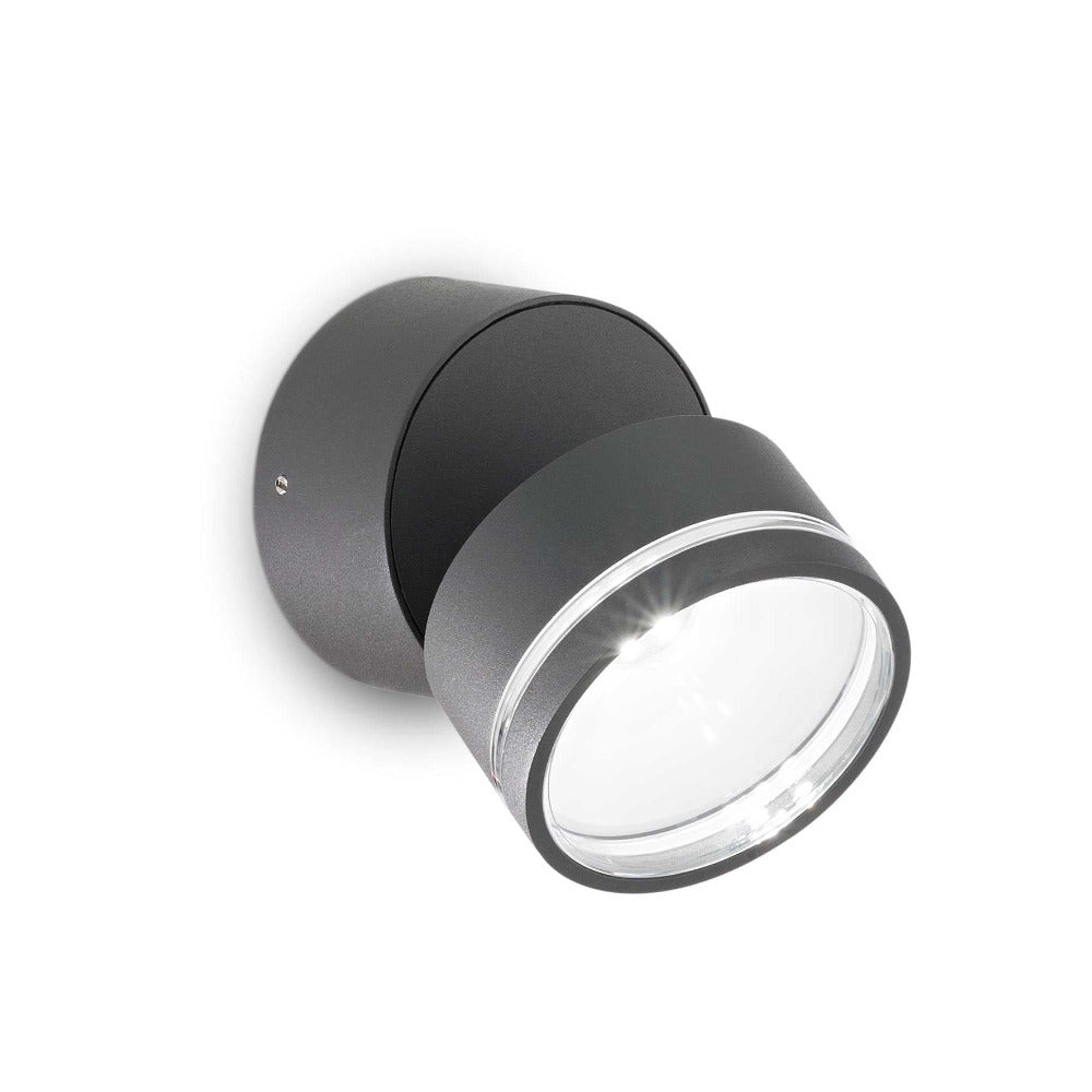 Buy Exterior Wall Lights Australia Omega Ap Round Exterior Wall Light Aluminum 4000K - 2855