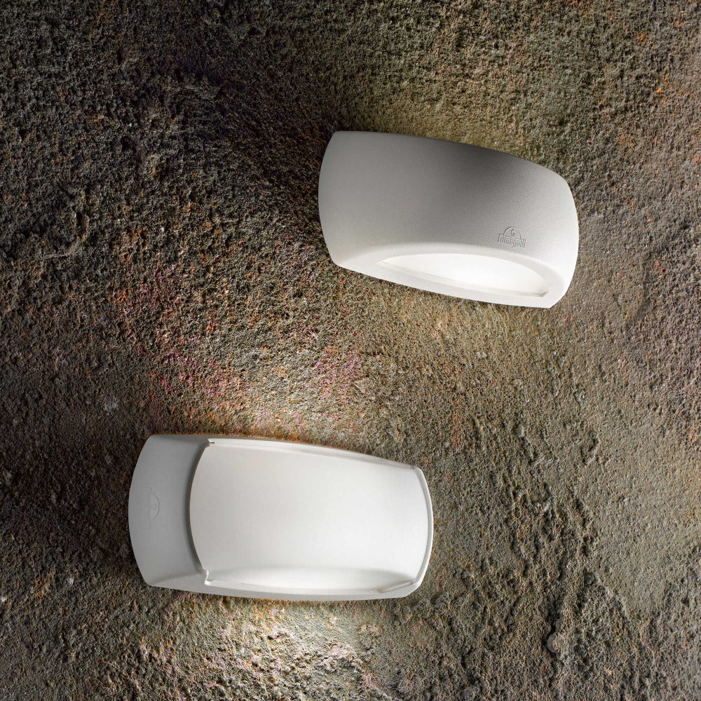 Buy Exterior Wall Lights Australia Felix-1 Ap1 Exterior Wall Light White Resin - 123745