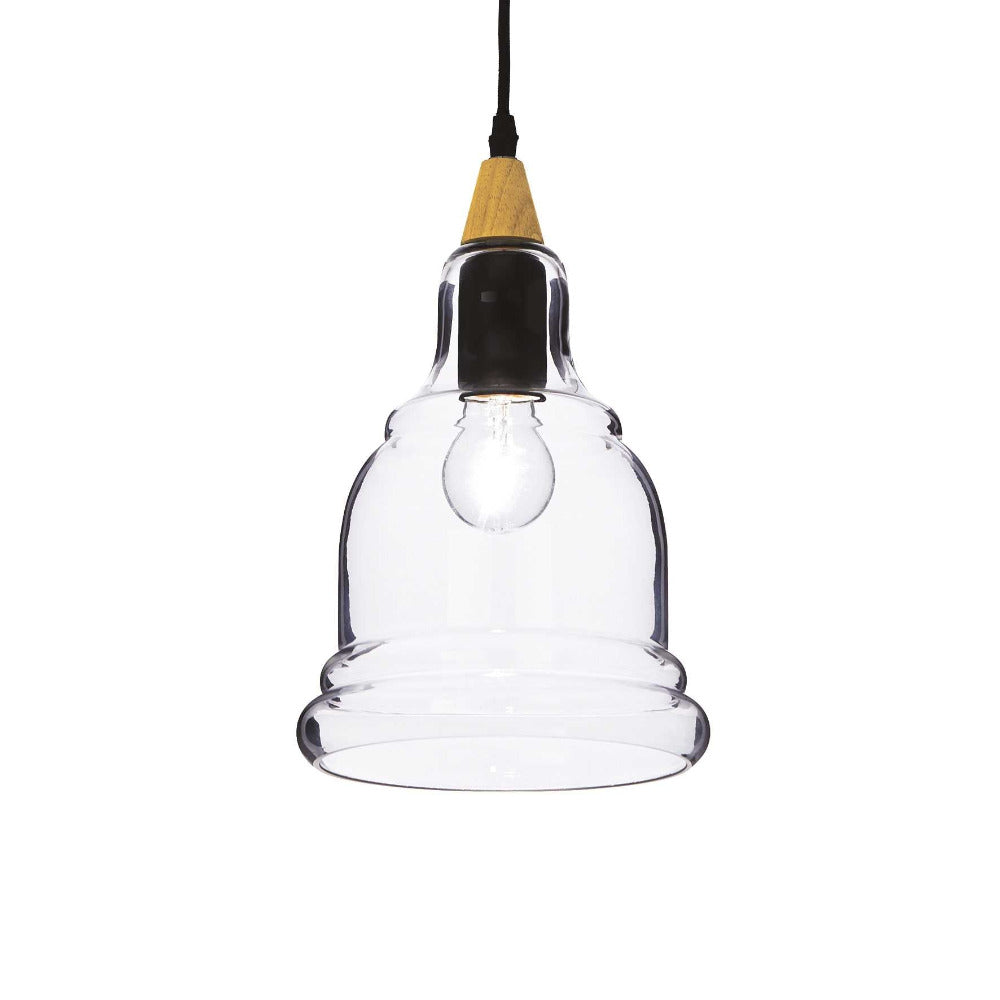 Buy Pendant Lights Australia Gretel Sp1 Pendant Light Black Glass - 122564