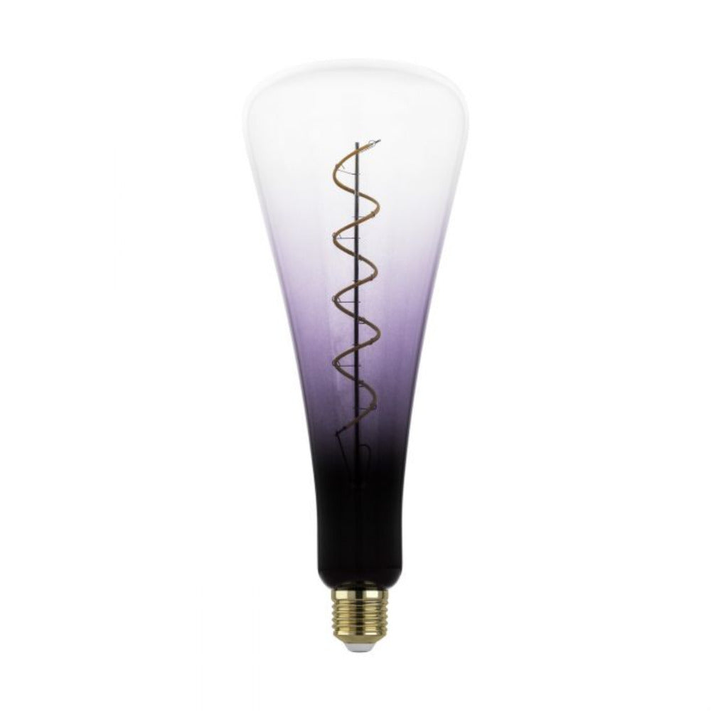 Filament Dimmable LED Globe Bulb 240V 4W ES Purple Transparent Glass 1800K - 12276