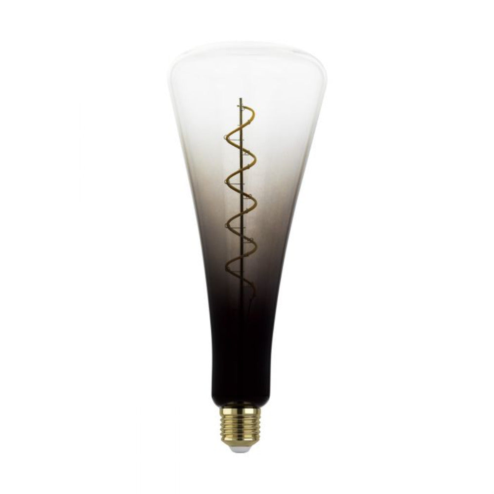 Filament Dimmable LED Globe Bulb 240V 4W ES Grey Transparent Glass 1800K - 12277