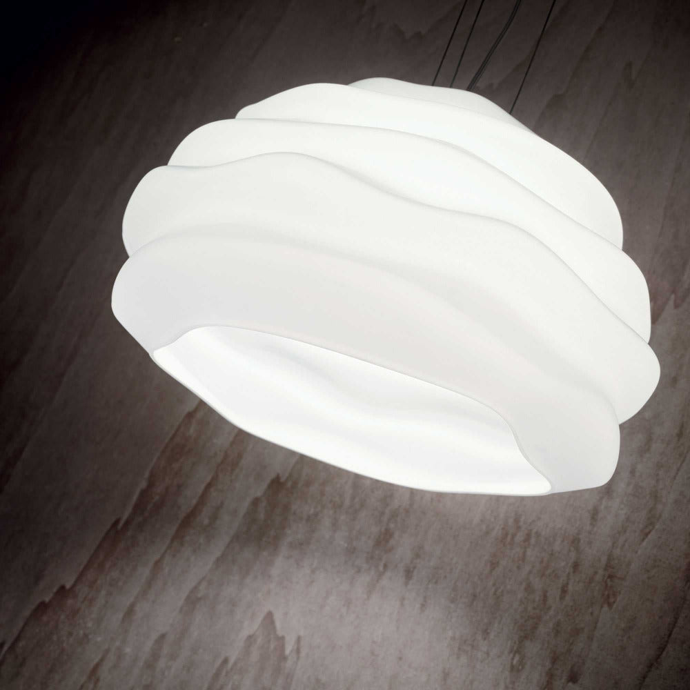 Buy Pendant Lights Australia Karma Sp1 Small Pendant Light White Metal - 132389