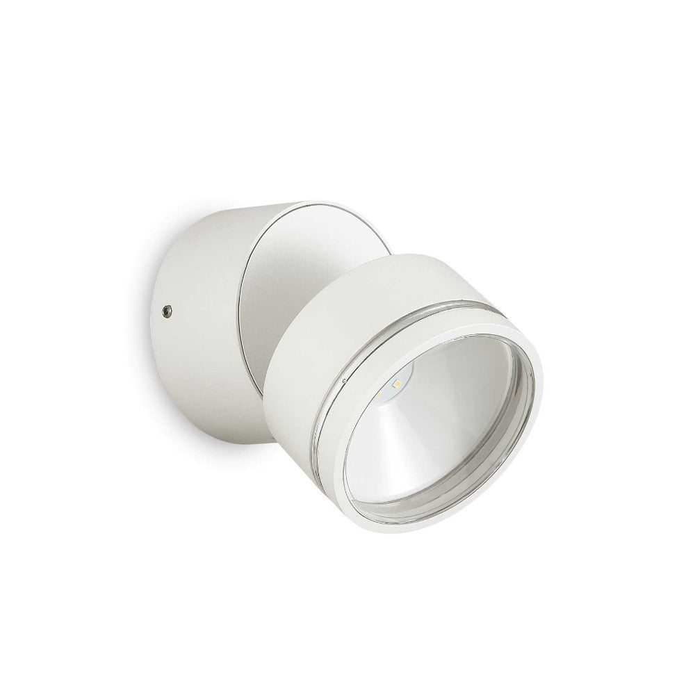 Buy Exterior Wall Lights Australia Omega Ap Round Exterior Wall Light Aluminum 4000K - 2855