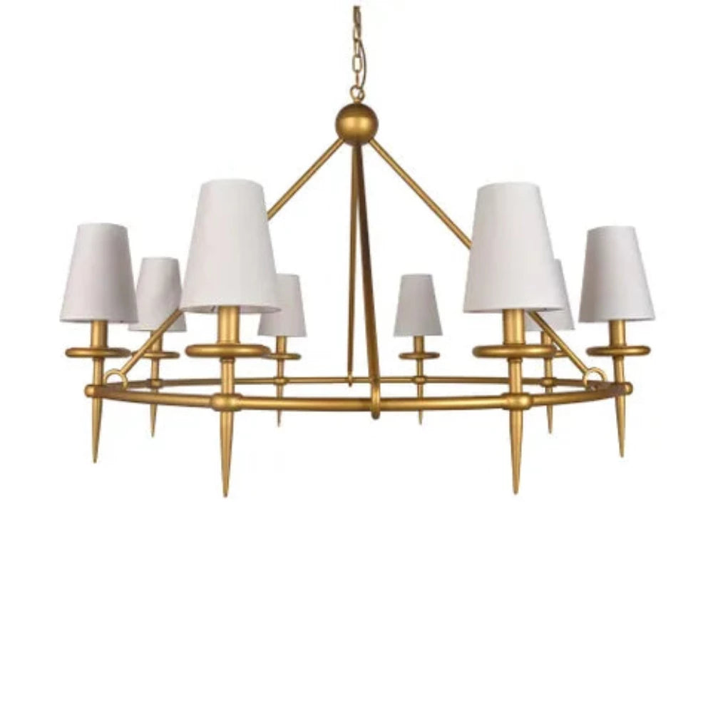 Buy Pendant Lights Australia Waterloo Pendant Light Gold Iron - ELZRD52608YB