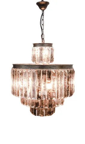 Buy Chandeliers Australia Montana Chandelier Silver Metal - ELZRD600011BSS