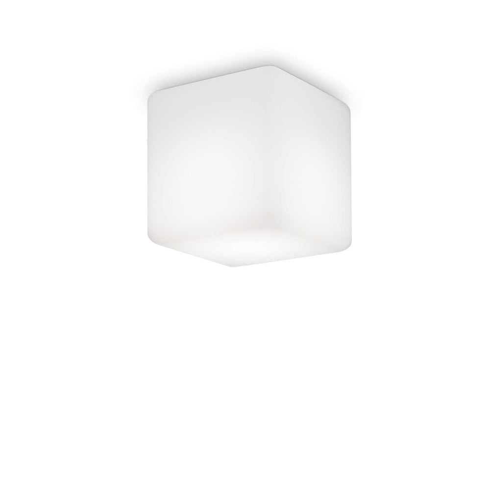 Buy Outdoor Close To Ceiling Lights Australia Luna Pl1 Outdoor Close To Ceiling Light W110mm White Aluminum - 213200