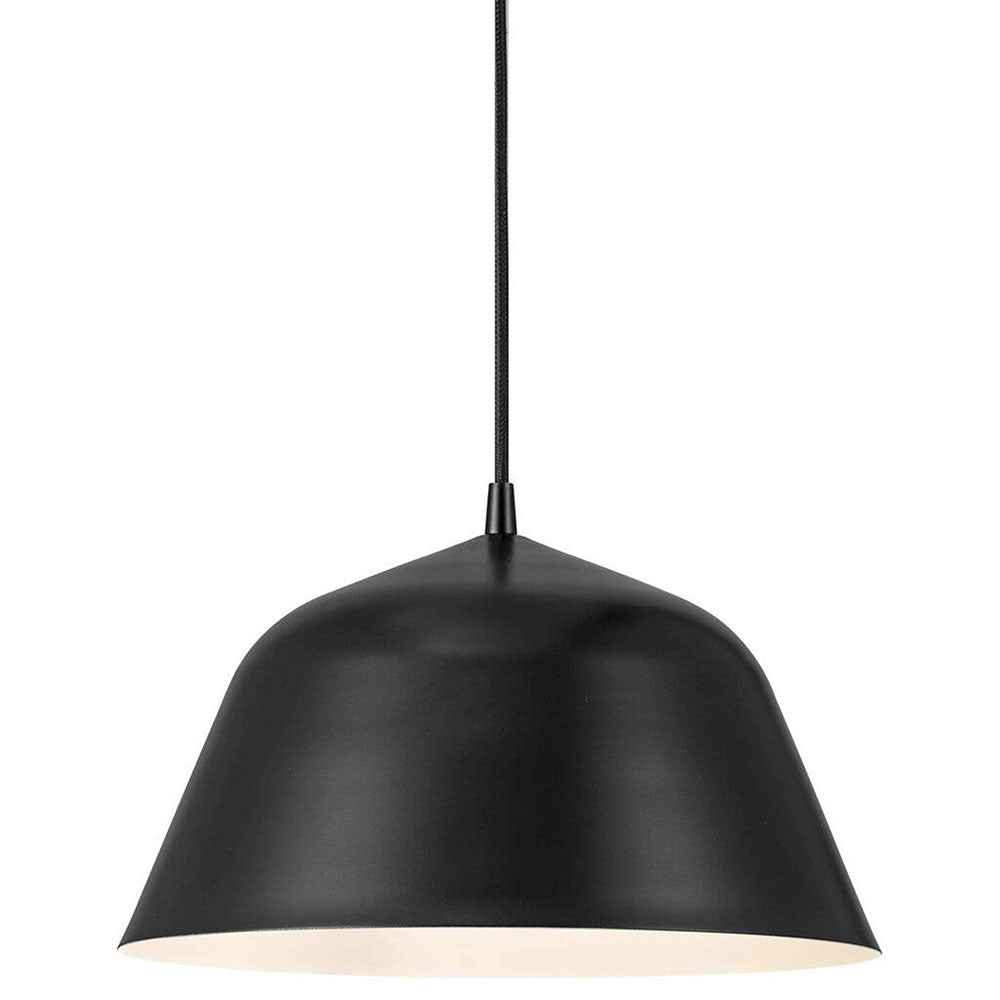 Buy Pendant Lights Australia Ella 1 Light Medium Pendant Black - 48713003