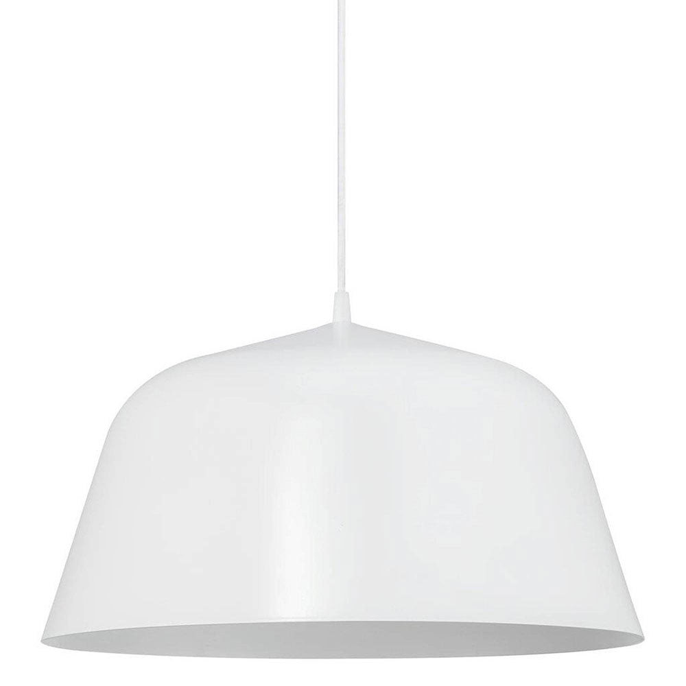 Buy Pendant Lights Australia Ella 1 Light Large Pendant White - 48723001