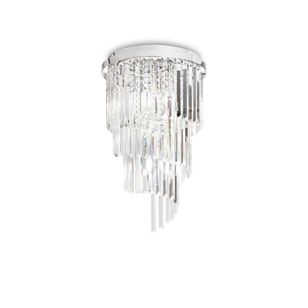 Carlton Pl8 Ceiling Crystal 8 Lights Metal / Crystals - 168920