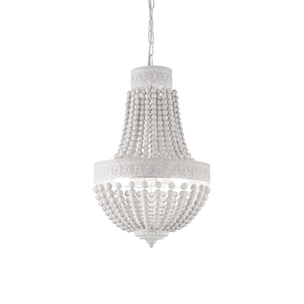 Buy Pendant Lights Australia Monet Sp6 Pendant 6 Lights White Metal - 162751