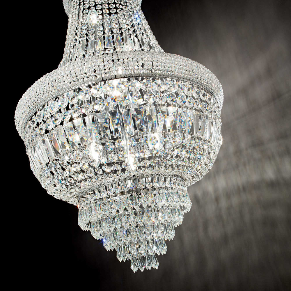 Buy Crystal Pendant Lights Australia Dubai Sp10 Crystal Pendant 10 Lights Metal / Crystals - 2159