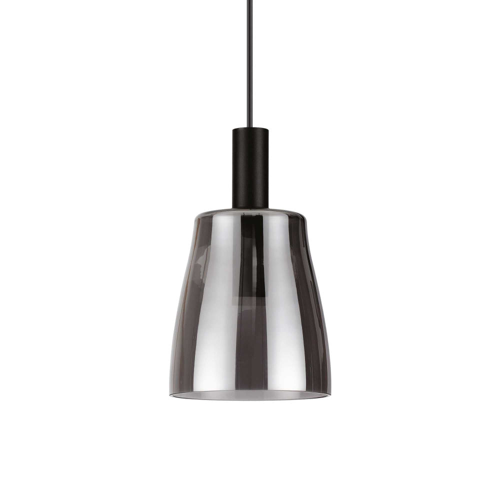 Buy Pendant Lights Australia Coco-3 Sp Pendant Light Smoky Grey Glass 3000K - 275567