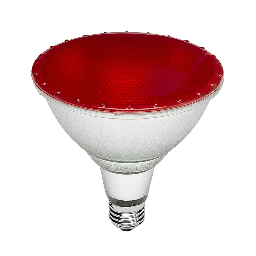 Buy LED Globes Australia PAR38 LED Globe ES Red Metal 15W - 19705/01