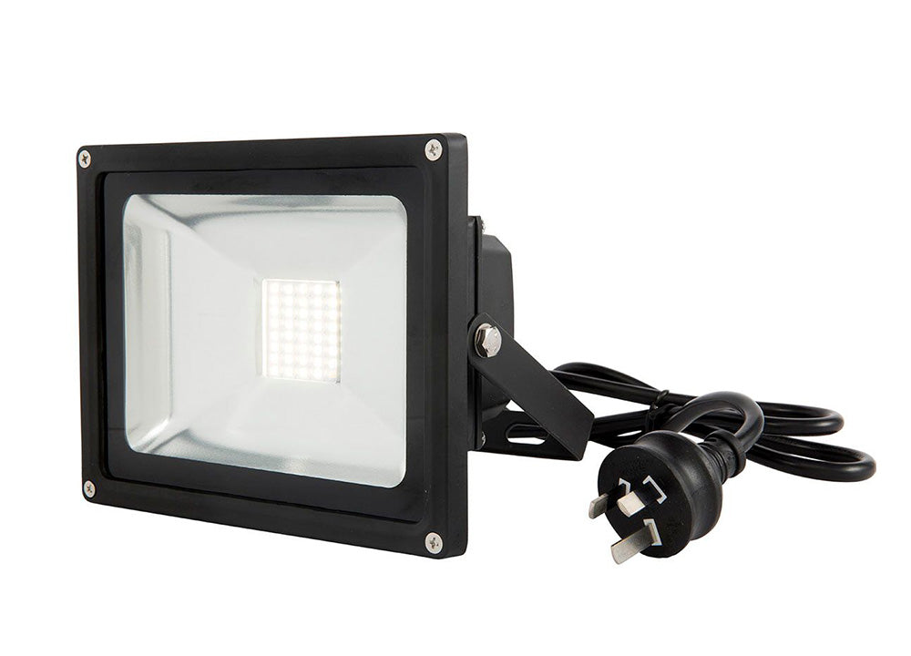 Buy Floodlights Australia Avenger-II 30W LED Flood Light Black - 19668/06