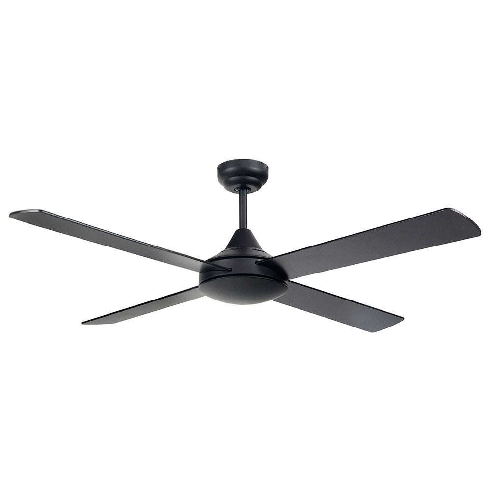 Buy AC Ceiling Fans Australia Tempo 52" Ceiling Fan Matt Black - 20910/06