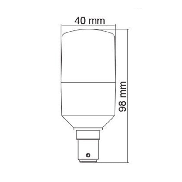 Buy LED Globes Australia LT40 LED Globe 240V 7W SBC Opal Polycarbonate 3CCT - LT407TC/B15