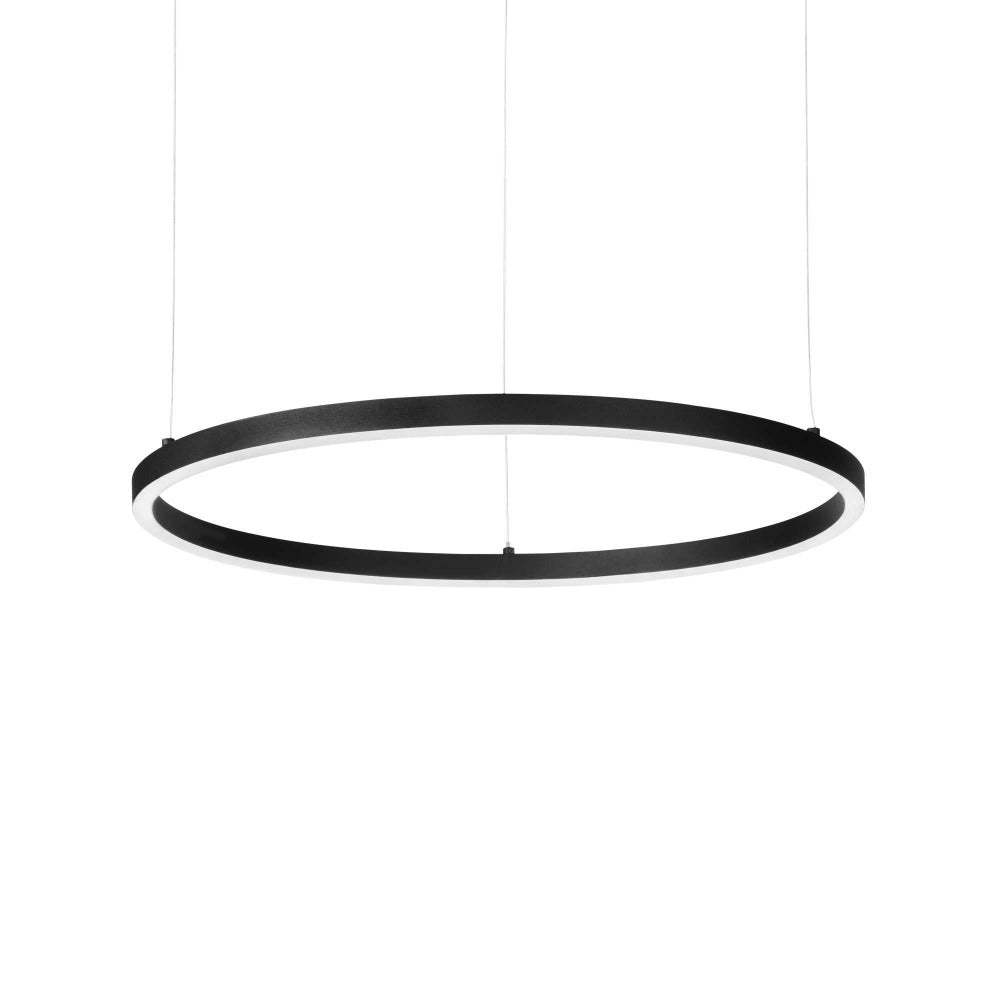 Buy LED Pendants Australia Oracle Slim Sp Round LED Pendant W900mm Aluminum 3000K / Dali - 3044