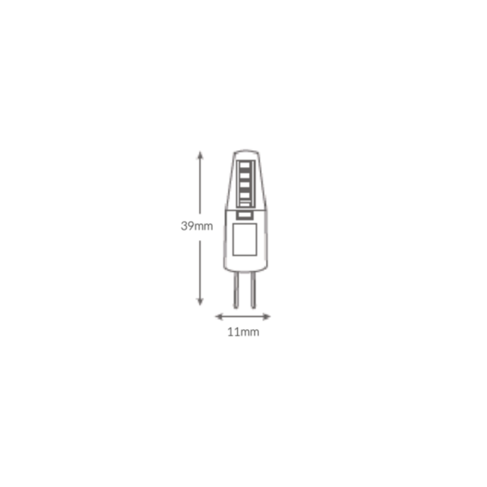 Buy LED Globes Australia LED Globe G4 12V 2W 6500K - VBL-G4-2W-6K