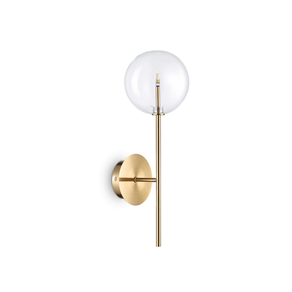 Buy Wall Sconce Australia Equinoxe Ap1 Wall Sconce Brass Metal / Glass - 200149
