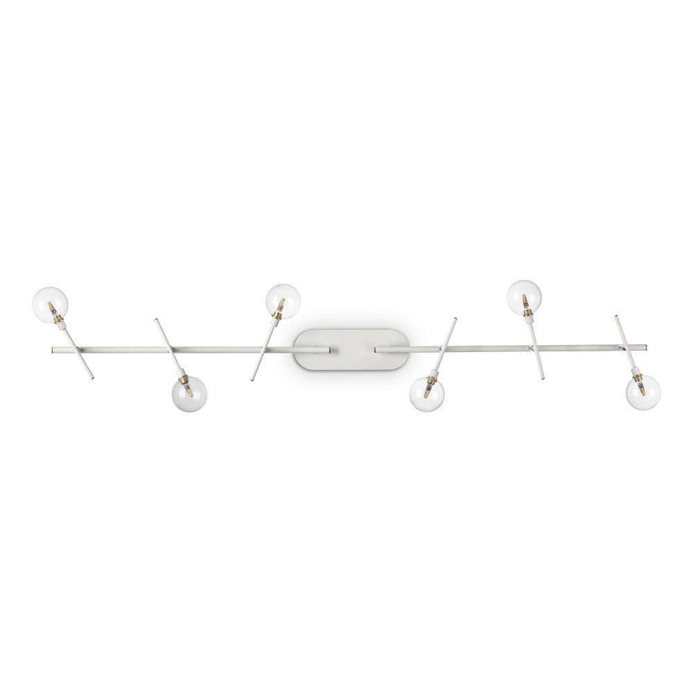 Buy Bathroom Vanity Lights Australia Maracas Pl6 Bathroom Vanity 6 Lights Brass Metal - 200361