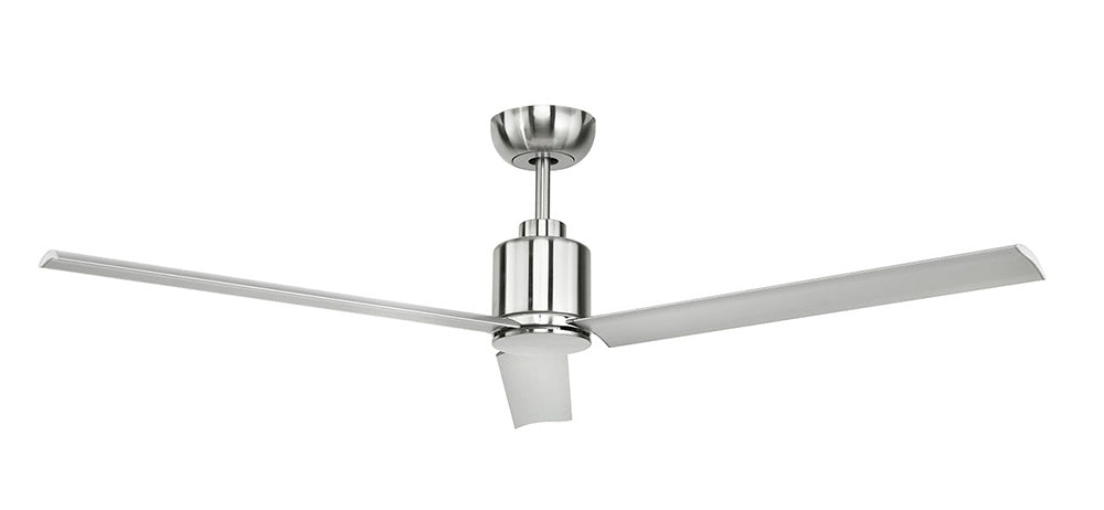 Buy DC Ceiling Fans Australia Aluma DC 52" Ceiling Fan Satin Nickel With Aluminium Blades - 20104/13