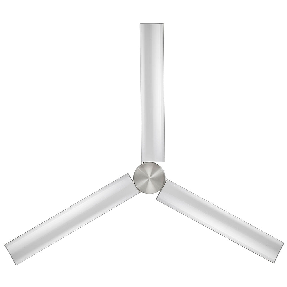 Buy DC Ceiling Fans Australia Aluma DC 52" Ceiling Fan Satin Nickel With Aluminium Blades - 20104/13