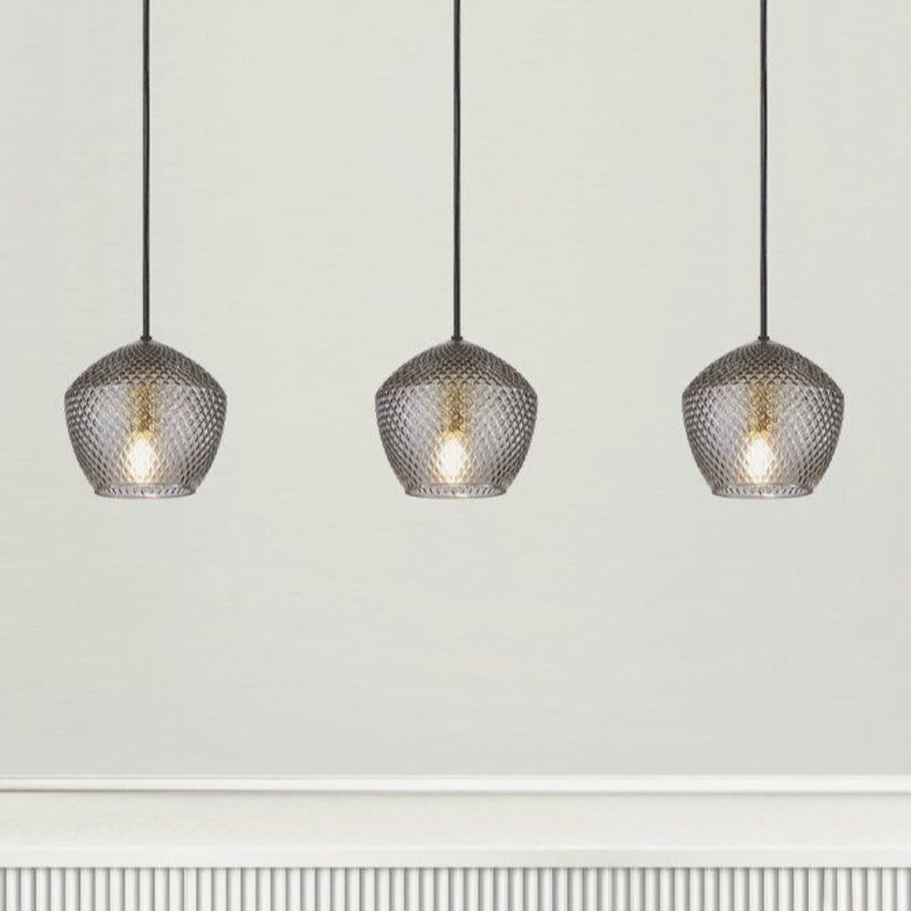 Buy Pendant Lights Australia Orbiform 1 Light Pendant Smoke - 2010673047