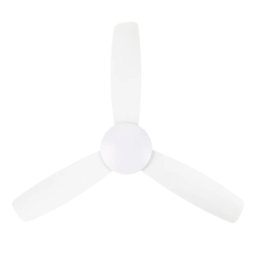 Buy DC Ceiling Fans Australia MASCOT DC Ceiling Fan 52" Matt White Moulded ABS Blade - 22197/05