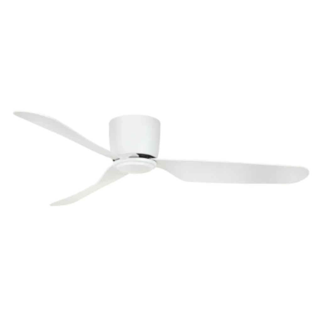 Buy DC Ceiling Fans Australia PRESTON DC Ceiling Fan 48" Matt White Moulded ABS Blade - 22087/05