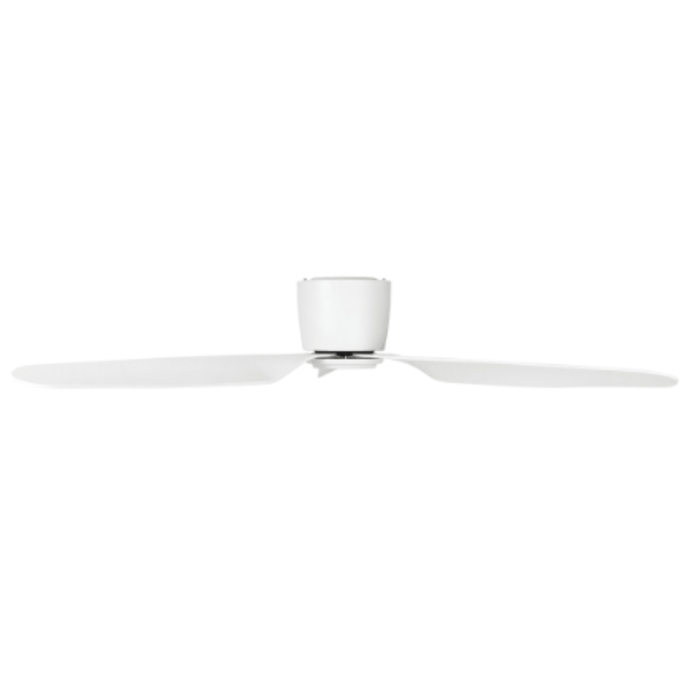 Buy DC Ceiling Fans Australia PRESTON DC Ceiling Fan 48" Matt White Moulded ABS Blade - 22087/05