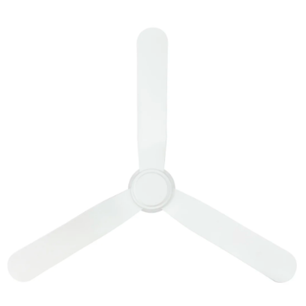 Buy DC Ceiling Fans Australia PRESTON DC Ceiling Fan 48" Matt White Moulded ABS Blade - 22087/05