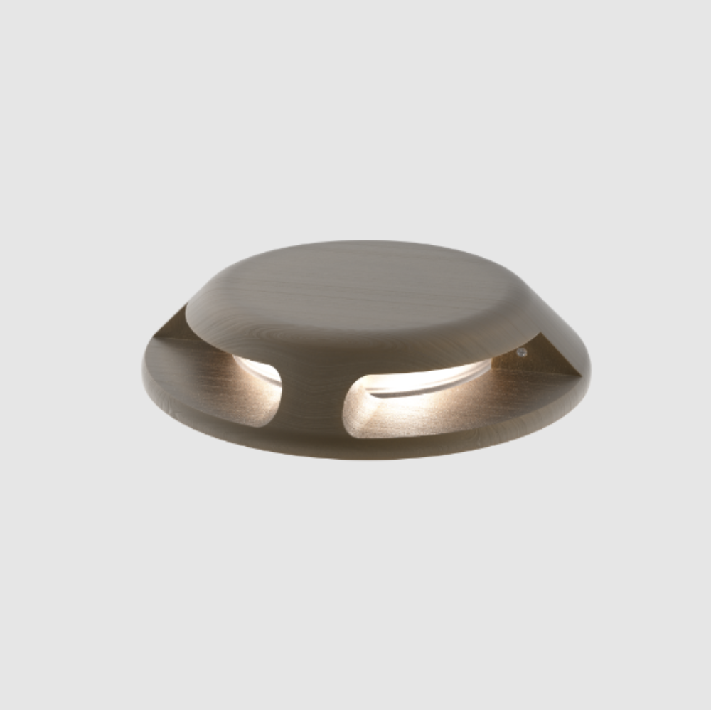 Buy Deck Lights Australia Phoenix Deck Light 24V DC W120mm Brass 3000K - AQL-565-B00830DFQ