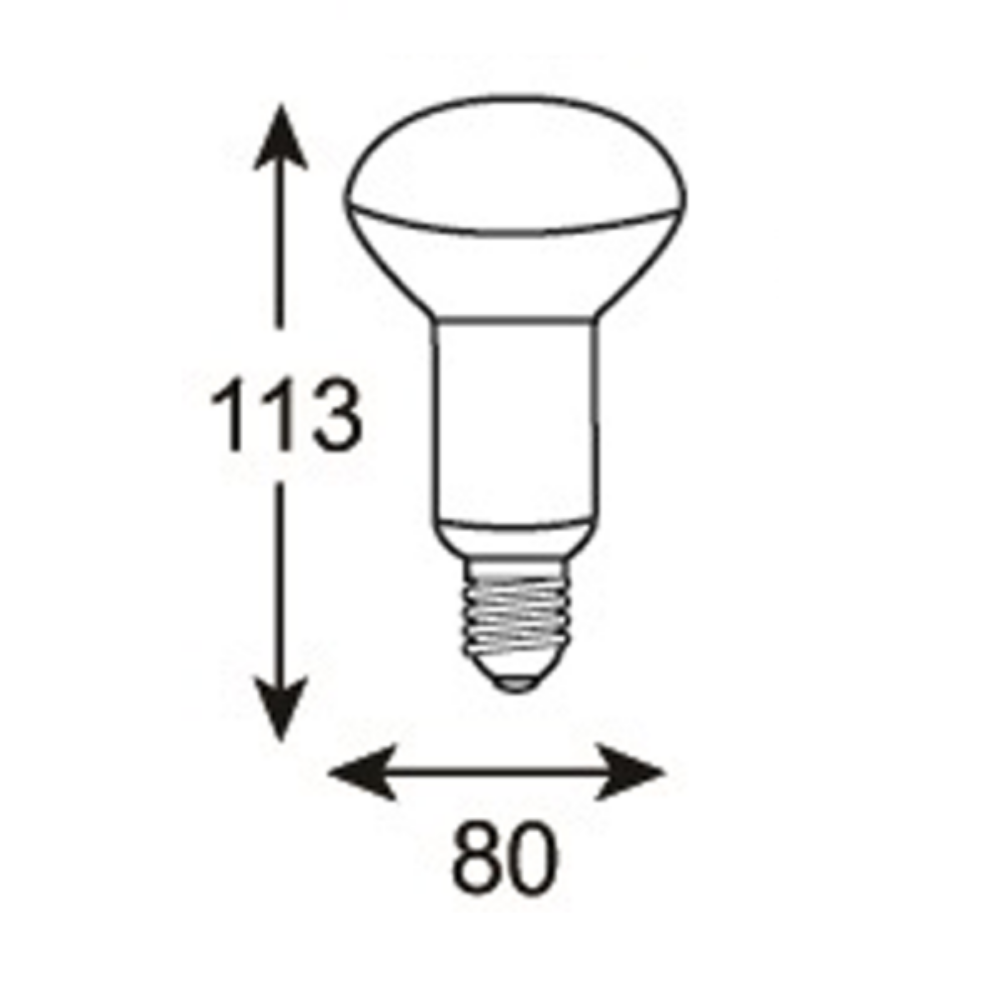 Buy LED Globes Australia LED Globe ES 240V 10W Thermal Plastic 5000K - VBLR80-10W-5K