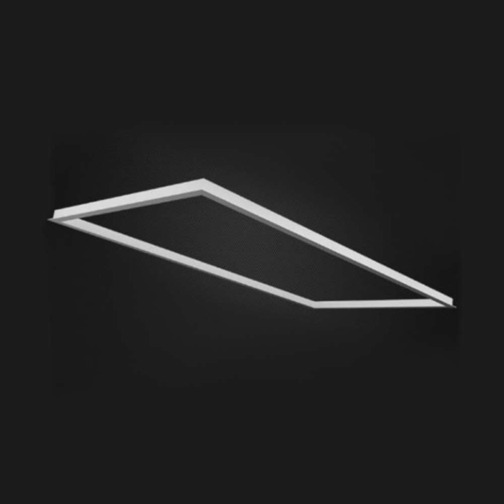 Recessed Panel Frame L1195mm White - VBLFP-612-1-RF