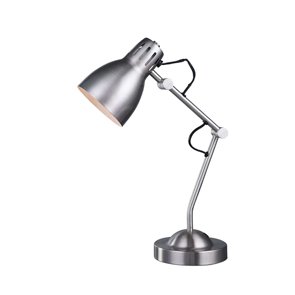 Buy Table Lamps Australia Nord Table Lamp Satin Chrome Metal - LL-27-0237SC