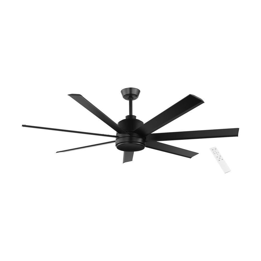 Buy DC Ceiling Fans Australia Tourbillion 60" DC Fan Matt Black - 202964