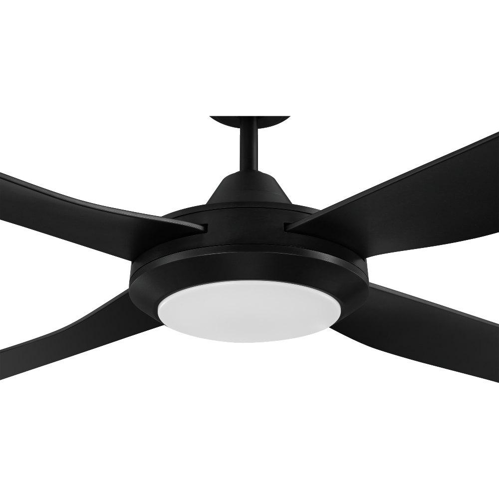 Bondi 48" LED 20W AC ABS Ceiling Fan Black - 203623