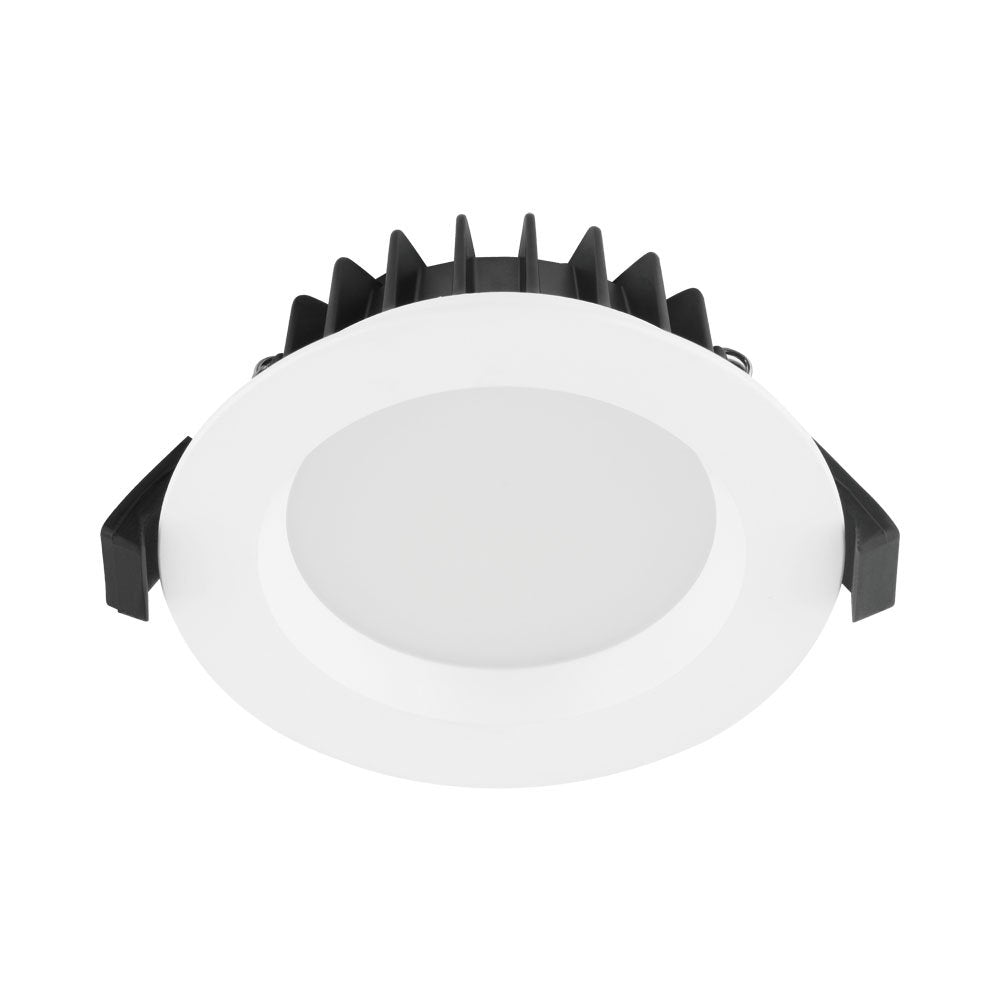 Roystar Dimmable LED Downlight White 12W TRI Colour Recessed Face - 203907N