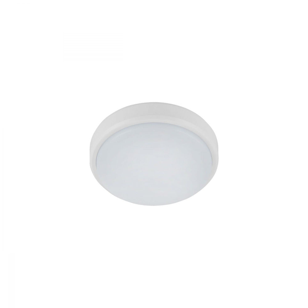 Burleigh Wall Light LED Round White/Black Trims - 204405