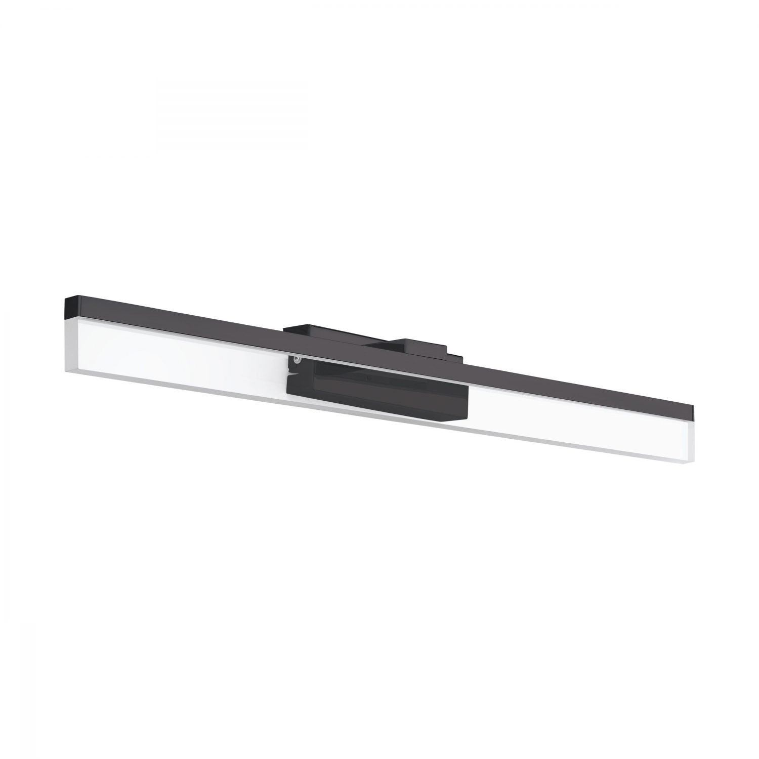 Buy Bathroom Vanity Lights Australia Palmital LED Wall Light Black & Clear - 204515
